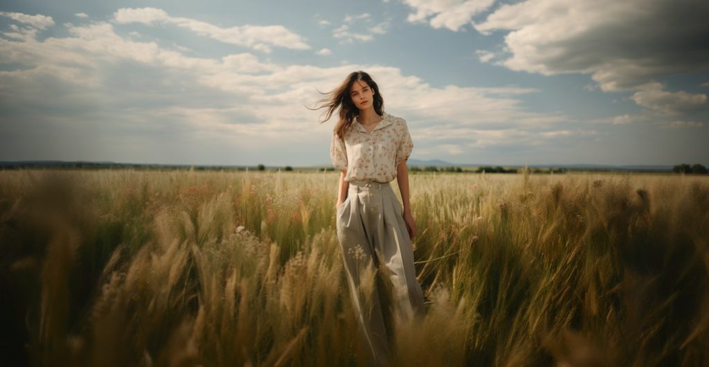 pantalon en lin pour tenue guinguette