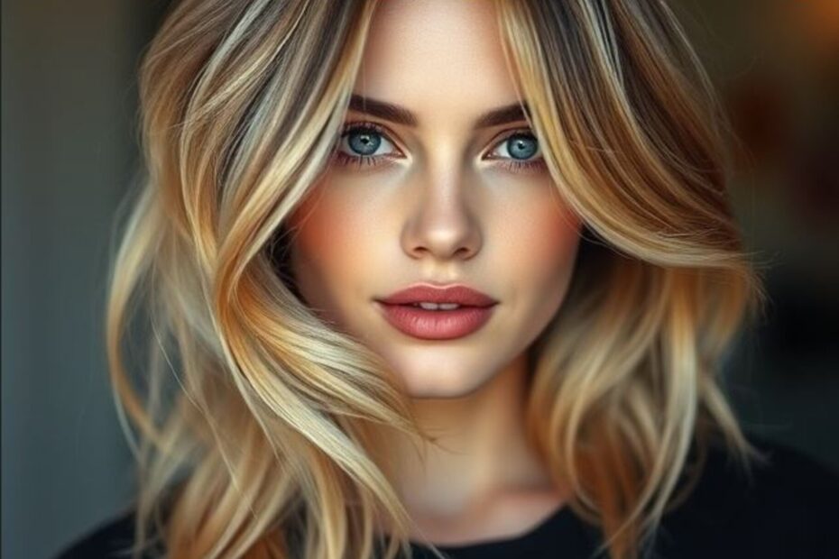 balayage blond