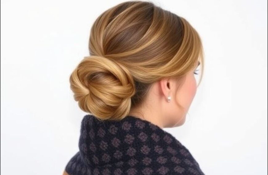 chignon d'hiver