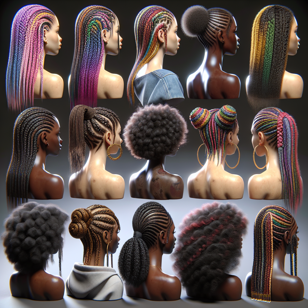 Coiffure africaine tendance pour femme
