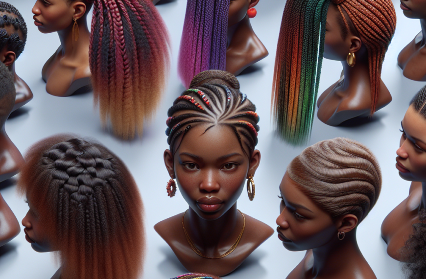 Coiffure africaine tendance pour femme